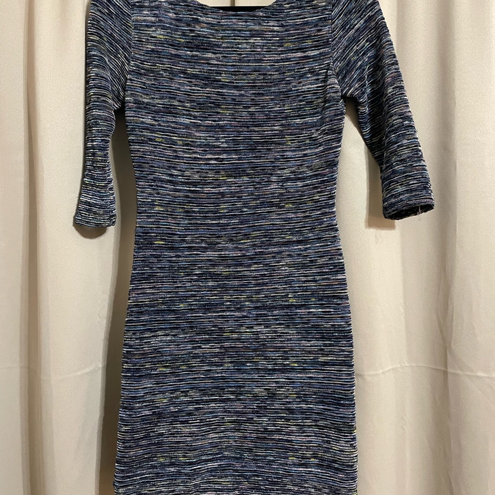 Never worn multicolor bodycon dress
